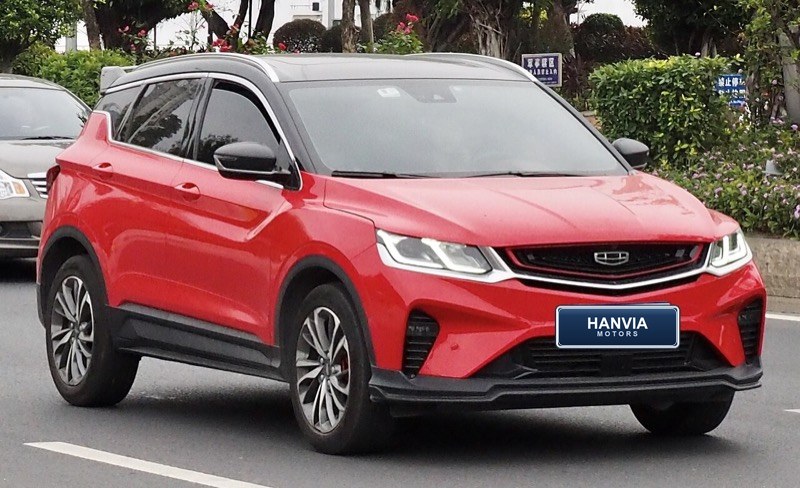 Geely Coolray (Binyue) — coche nuevo para exportación desde China