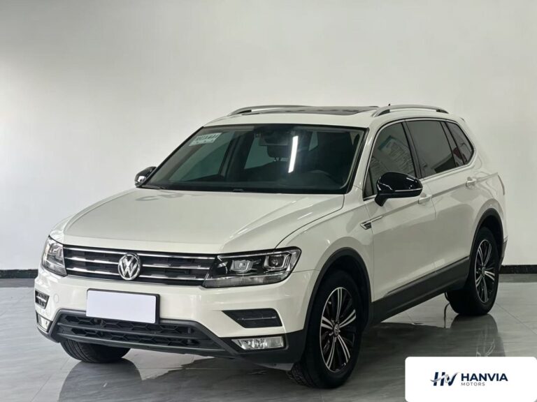 Used 2019 Volkswagen Tiguan L, White — car for export from China