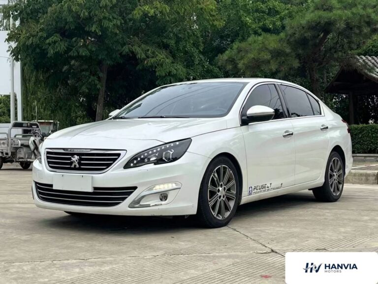 Used 2014 Peugeot 408, White — car for export from China