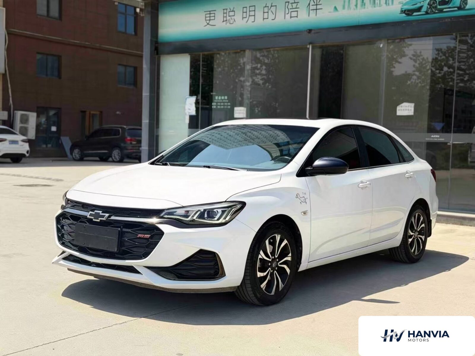 Used 2019 Chevrolet Monza, White — car for export from China