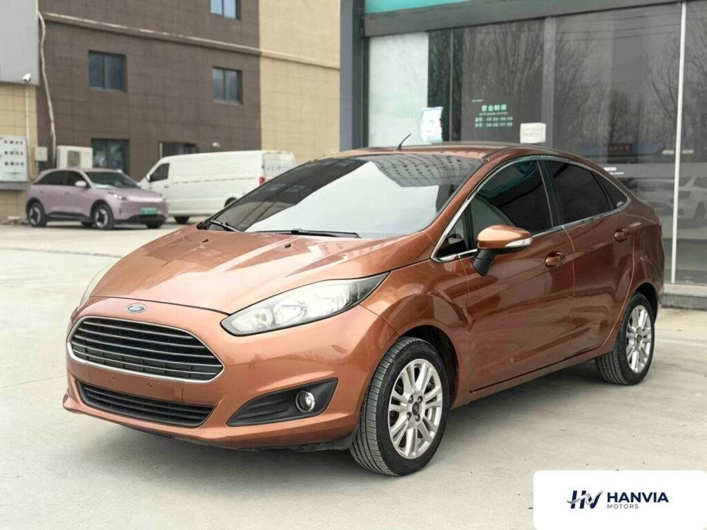 Used 2013 Ford Fiesta, Brown — car for export from China