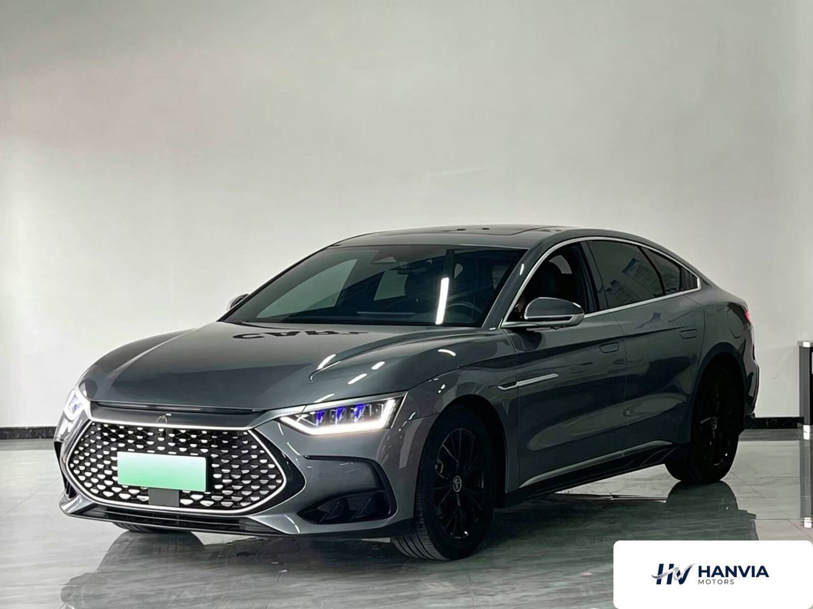 Used 2024 BYD Han DM-i, Grey — car for export from China