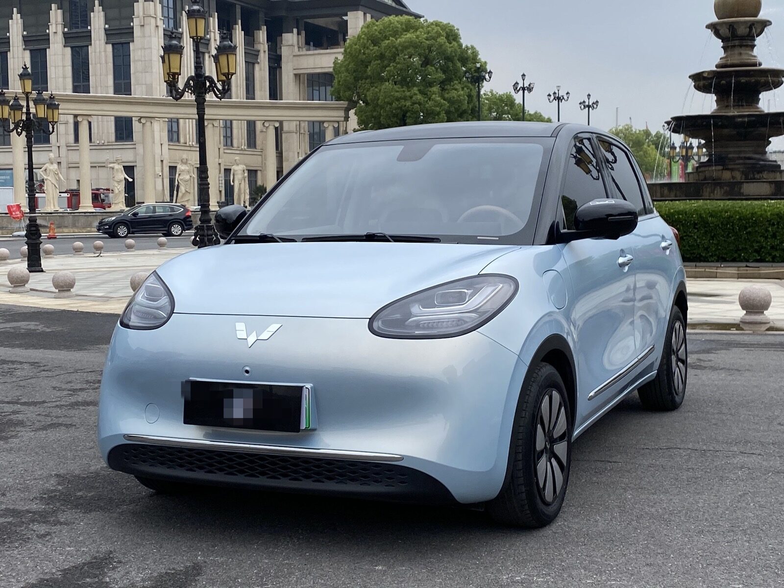 Used 2024 Wuling Bingo, Sea Salt Blue — car for export from China