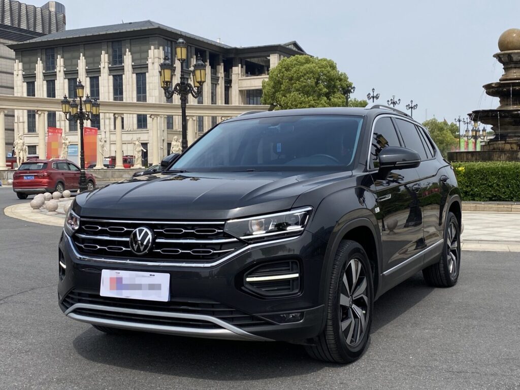 Used 2022 Volkswagen Tayron, Manganese Black — car for export from China
