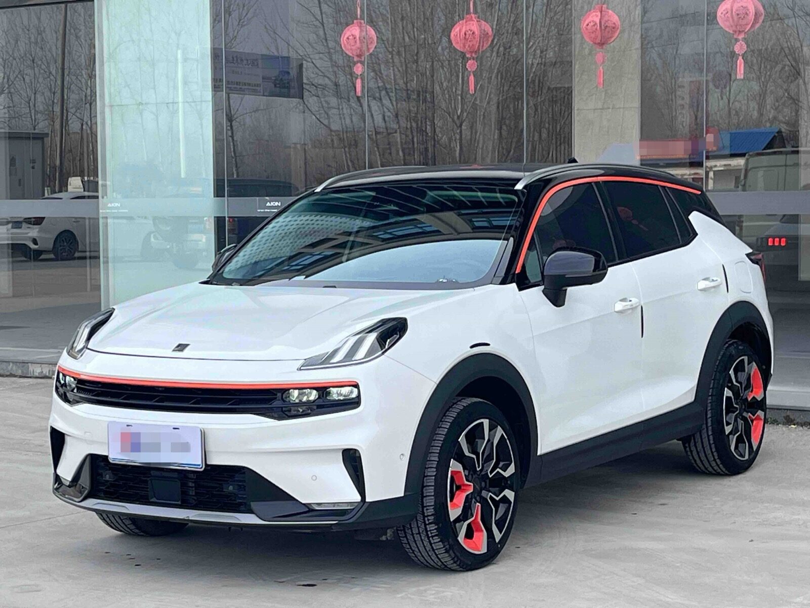 Used 2020 Lynk & Co 06, Black / White — car for export from China