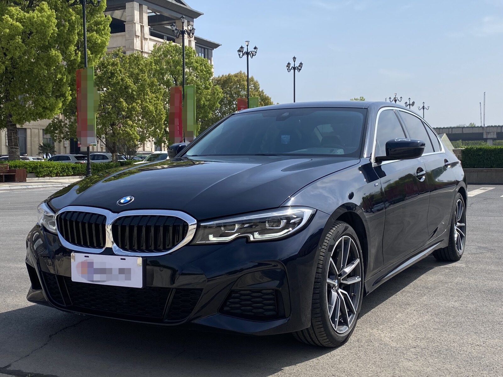 Used 2021 BMW 3 Series, Carbon Black — car for export from China