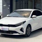 Used 2023 Kia K3, Pearl White — car for export from China