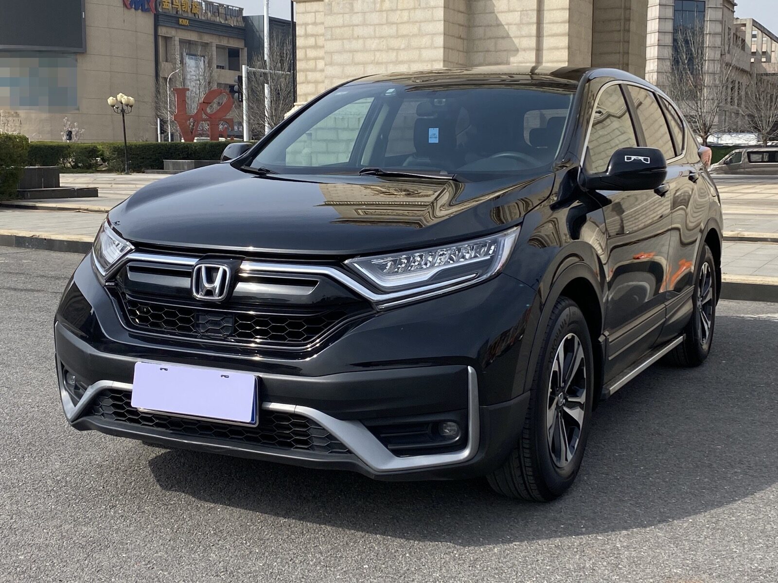 Used 2021 Honda CR-V, Crystal Black — car for export from China