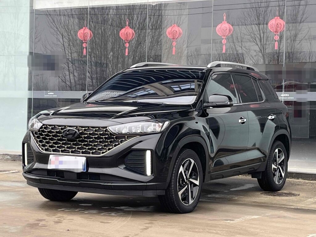 Used 2021 Hyundai ix35, Night Black — car for export from China