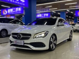 Used 2018 Mercedes CLA, Arctic White — car for export from China