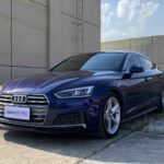 Used 2019 Audi A5, Navarra Blue — car for export from China