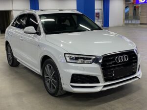 Used 2018 Audi Q3, Glacier White — car for export from China