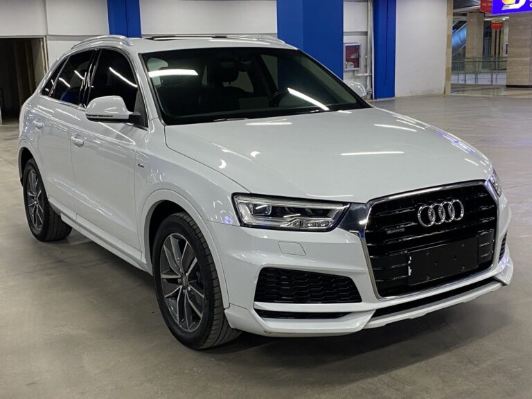 Used 2018 Audi Q3, Glacier White — car for export from China